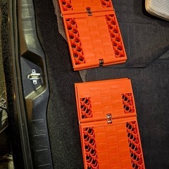 自動車用 脱出具 スタックステップ スタックラダー2枚組 緊急脱出用 脱出ラダーの画像