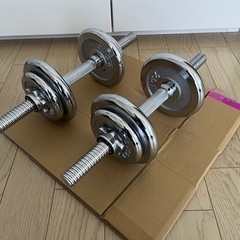 【自宅で筋トレセット】ダンベル+ベンチの画像