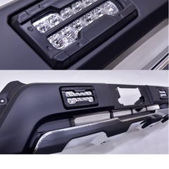 ハイエース200系ワイド用バンパーガード「おまけ付き
」の画像