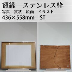 額縁 ステンレス枠 表面ガラス 賞状 写真 漫画 原画 イラスト...