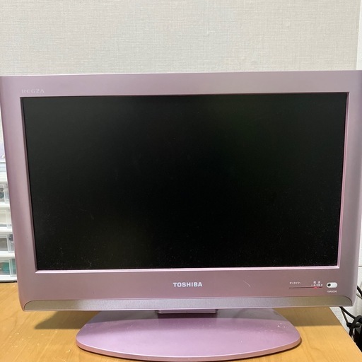 TOSHIBA 19V型 ハイビジョン液晶テレビ REGZA 19A8000K ムーンブラック