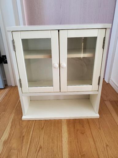 美品　棚　キャビネット　飾り棚　小物収納　スパイスラック