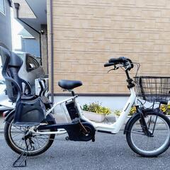 パナソニック　電動アシスト自転車　ギュットアニーズ　白　20インチ　大容量バッテリー13.2Ah 充電器付の画像