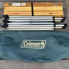 Coleman ナチュラルウッドロールテーブルの画像