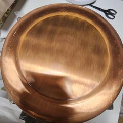 銅、銀メッキカレー、シチュー鍋の画像