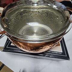銅、銀メッキカレー、シチュー鍋