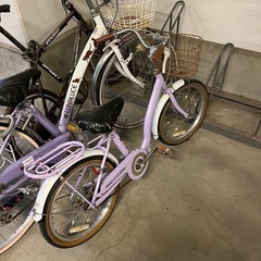 【無料】子供用自転車　補助輪なし練習に　18センチ