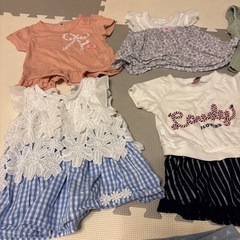 まとめ売り　女の子　80 上下セット計10点
の画像