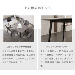 セラミックダイニングテーブル(値下げしました)の画像