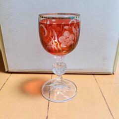 チェコグラス　2個セット
