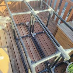 『取引中』タイヤラック　2個　パイプラック