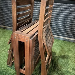 IKEA　ガーデンテーブルイスセット　APPLARO 19053の画像