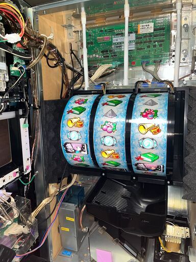 引き取り限定 パチスロ 涼宮ハルヒの憂鬱 スロット 実機 コイン不要機 コンバータ付き