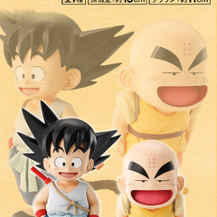 一番くじ 『ドラゴンボール EX 孫悟空修業編』  孫悟空&クリリン フィギュアの画像