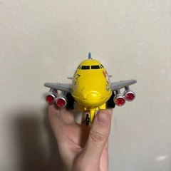 ANA ポケモンジェット黄色　チョロQの画像