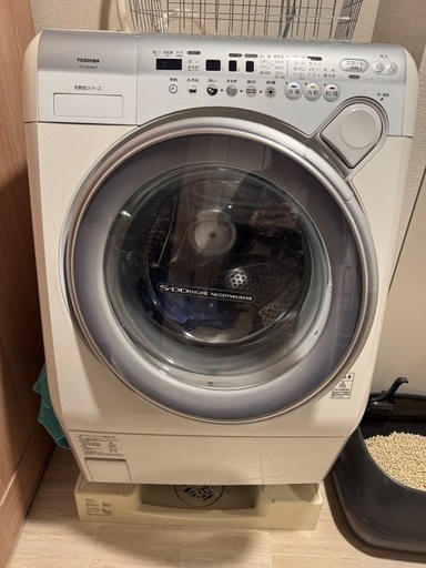 12/23  【ドラム式洗濯機多数入荷♡】定価¥234,000  TOSHIBA11kgドラム式洗濯機  2016年  取扱説明書  ホース  マジックドラム7kg乾燥  TW-117X3 東芝、汚れがつかない「マジックドラム」採用のドラム式洗濯機