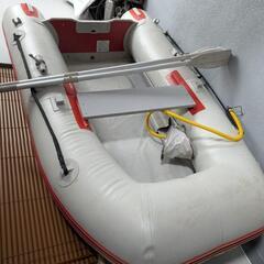 フルOH済　HONDA空冷2馬力アキレスゴムボートセットの画像