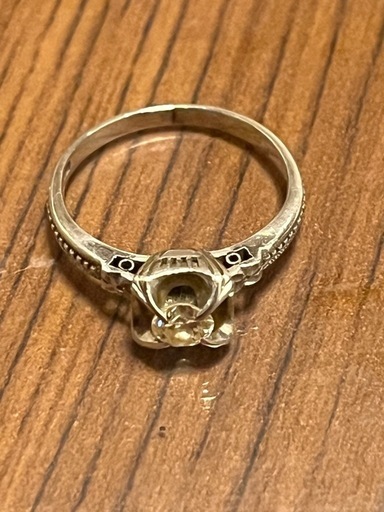 PM刻印 ダイヤモンド 0.28ct プラチナリング