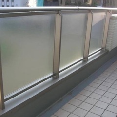 アルミ手摺、笠木取付工事　外注さんも募集！の画像