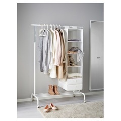 IKEA リッガ　ハンガーラックの画像