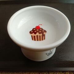 【お取引き決定】猫用食器　猫壱　脚付フードボウル