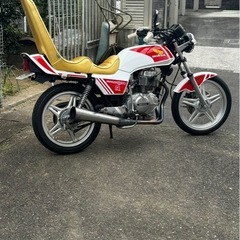 CB250N 金3段シート　使用期間短い　美品 ホンダの画像