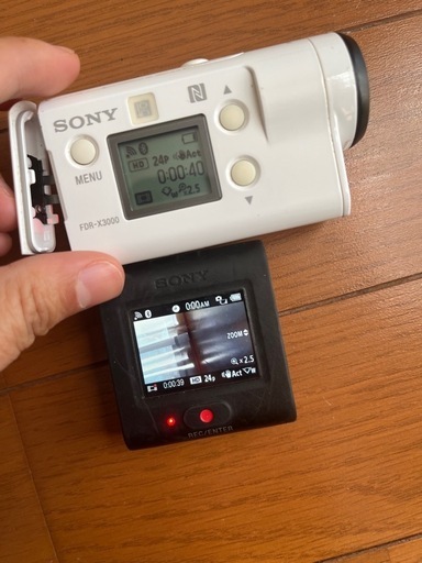 SONY FDR-X3000 4K アクションカメラおよび付属品