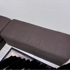 ニトリ　ソファ　オットマン　ソファベッド　の画像