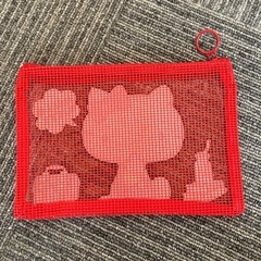 サンリオ ★ Hello Kitty メッシュポーチ　人気の画像