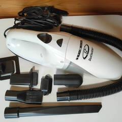 【中古動作確認品】BLACK&DECKER　サイクロン式カーバック　Z-ACV1205　掃除機の画像