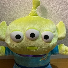 リトルグリーンメン BIGぬいぐるみの画像