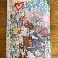 バンクシーのレプリカポスター