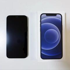 Apple iPhone 12　ブラック　本体 + 充電ケーブル...