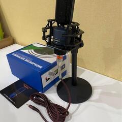 コンデンサーマイク スタンドセット 卓上 PC 配信 録音 実況...