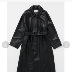 MOUSSY F/LEATHER BAL COLLAR コート