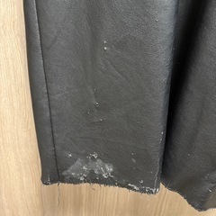 MOUSSY F/LEATHER BAL COLLAR コートの画像
