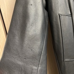 MOUSSY F/LEATHER BAL COLLAR コートの画像