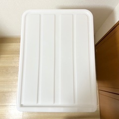 【売約済み】【美品/すぐ使える】NITORI　ニトリ　クローゼットケース　Lサイズ　3個　収納ケース　衣装ケース　プラスチックケースの画像