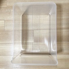 【売約済み】【美品/すぐ使える】NITORI　ニトリ　クローゼットケース　Lサイズ　3個　収納ケース　衣装ケース　プラスチックケースの画像