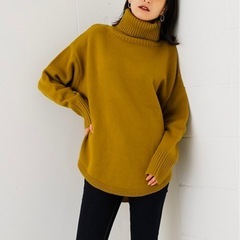 AZUL BY MOUSSY ハイネックニットの画像