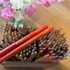 【お絵描きが好きなお子さん家庭に差し上げます】色鉛筆の画像