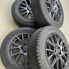 スタッドレスタイヤ　バリ山　美品の画像