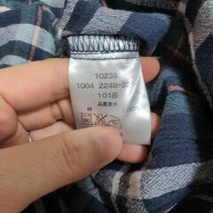 Biquette Club 半袖チェック柄ワンピース 90の画像