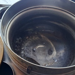 【中古】札幌 引取限定 業務用 茹で麺機 河野製作所 麺業機器 日光-BW LPガス用 釜 厨房機器 【札TB01】の画像