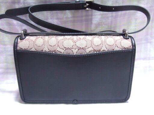 未使用 COACH コーチ バンディット ショルダー　 テキスタイル ジャカード