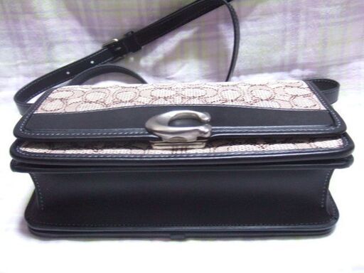 未使用 COACH コーチ バンディット ショルダー　 テキスタイル ジャカード