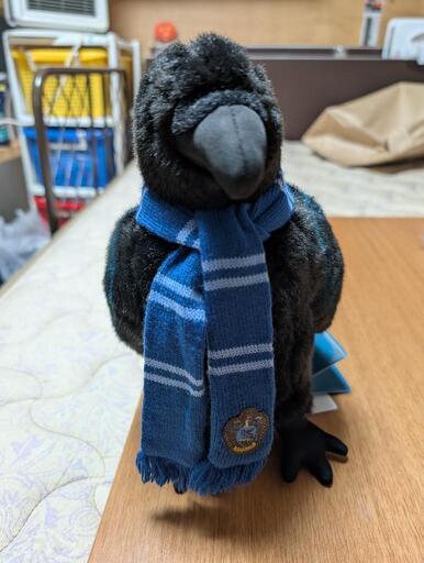 USJ ハリーポッター　レイブンクロー　カラス　ぬいぐるみ レイブンクロ― マスコットぬいぐるみ（ワシ） | ハリー