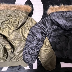 新品未使用タグ付き 女児 ジャンパー 2点セットの画像