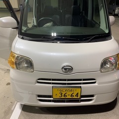 ダイハツ　タント　L375S 21年式　パールホワイト　車検R7...