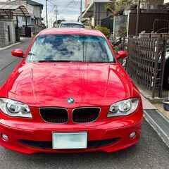 BMW118i　赤系の画像